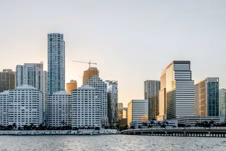 Panoramic view of city