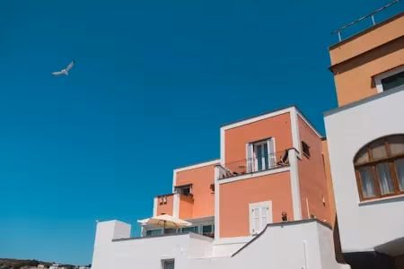 Panoramic view of city